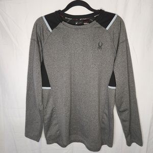 Spyder Gray Long Sleeve Shirt